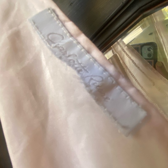 Delicate Pink Lace Chemise - Picture 4 of 5